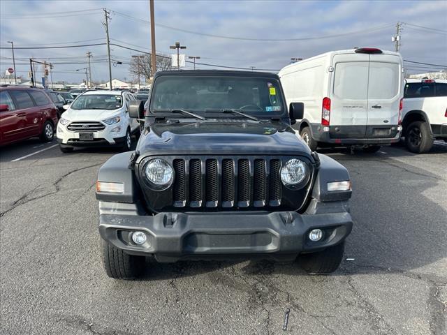 Used 2021 Jeep Wrangler Unlimited Sport S with VIN 1C4HJXDN5MW623986 for sale in Collegeville, PA