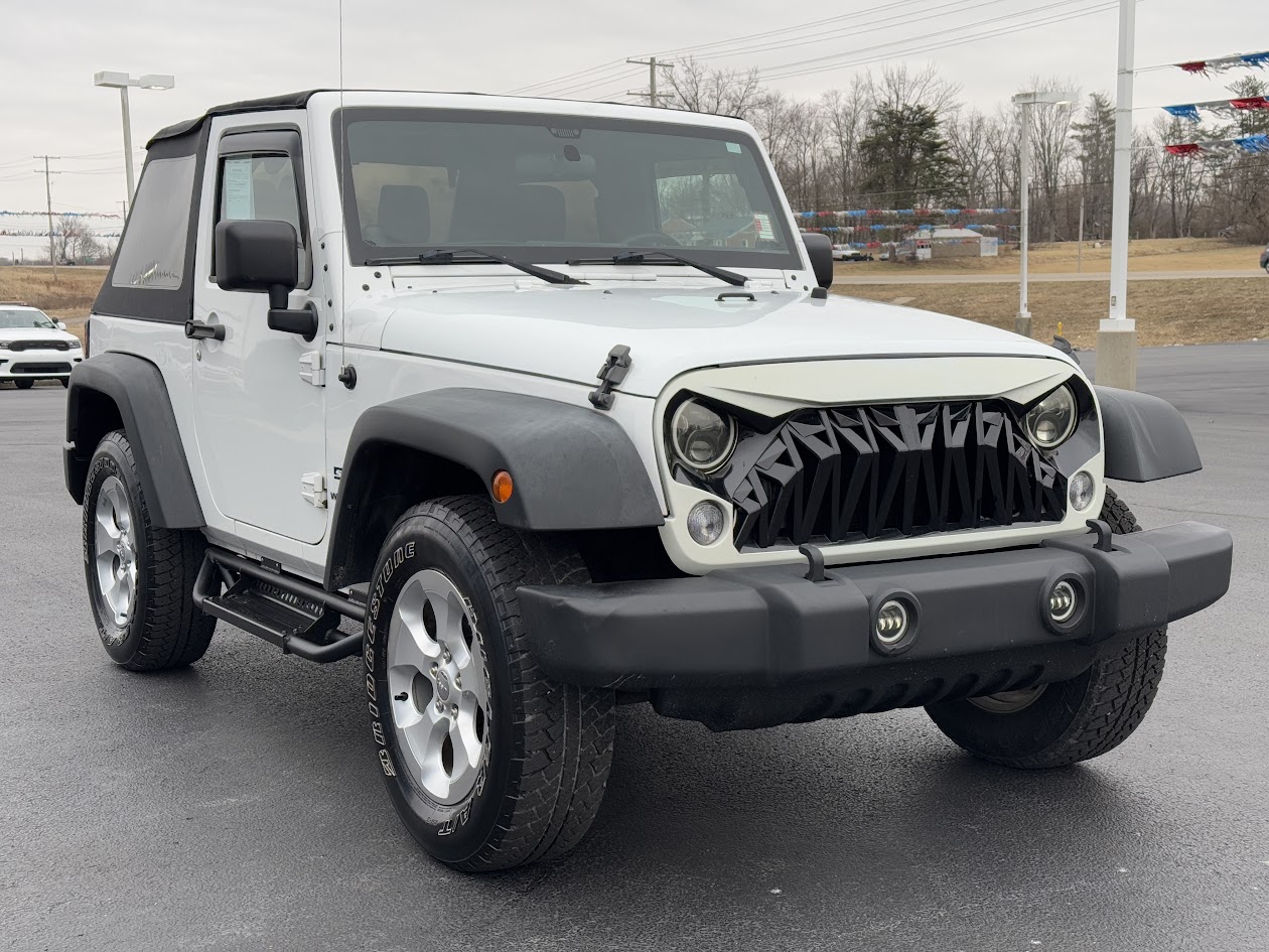 2014 Jeep Wrangler Vehicle Photo in BOONVILLE, IN 47601-9633