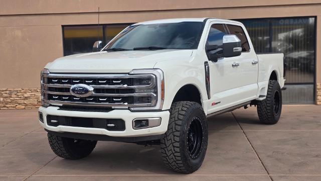 Certified 2023 Ford F-350 Super Duty Platinum with VIN 1FT8W3BM0PED59459 for sale in Sierra Vista, AZ