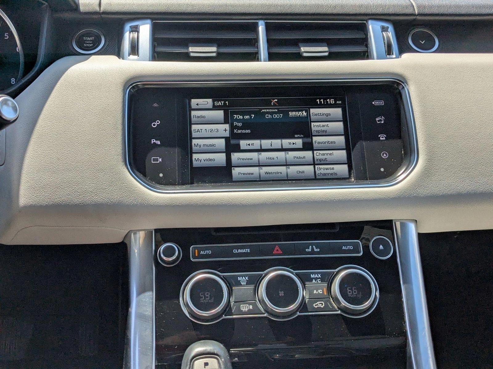 2016 Land Rover Range Rover Sport Vehicle Photo in PEMBROKE PINES, FL 33024-6534
