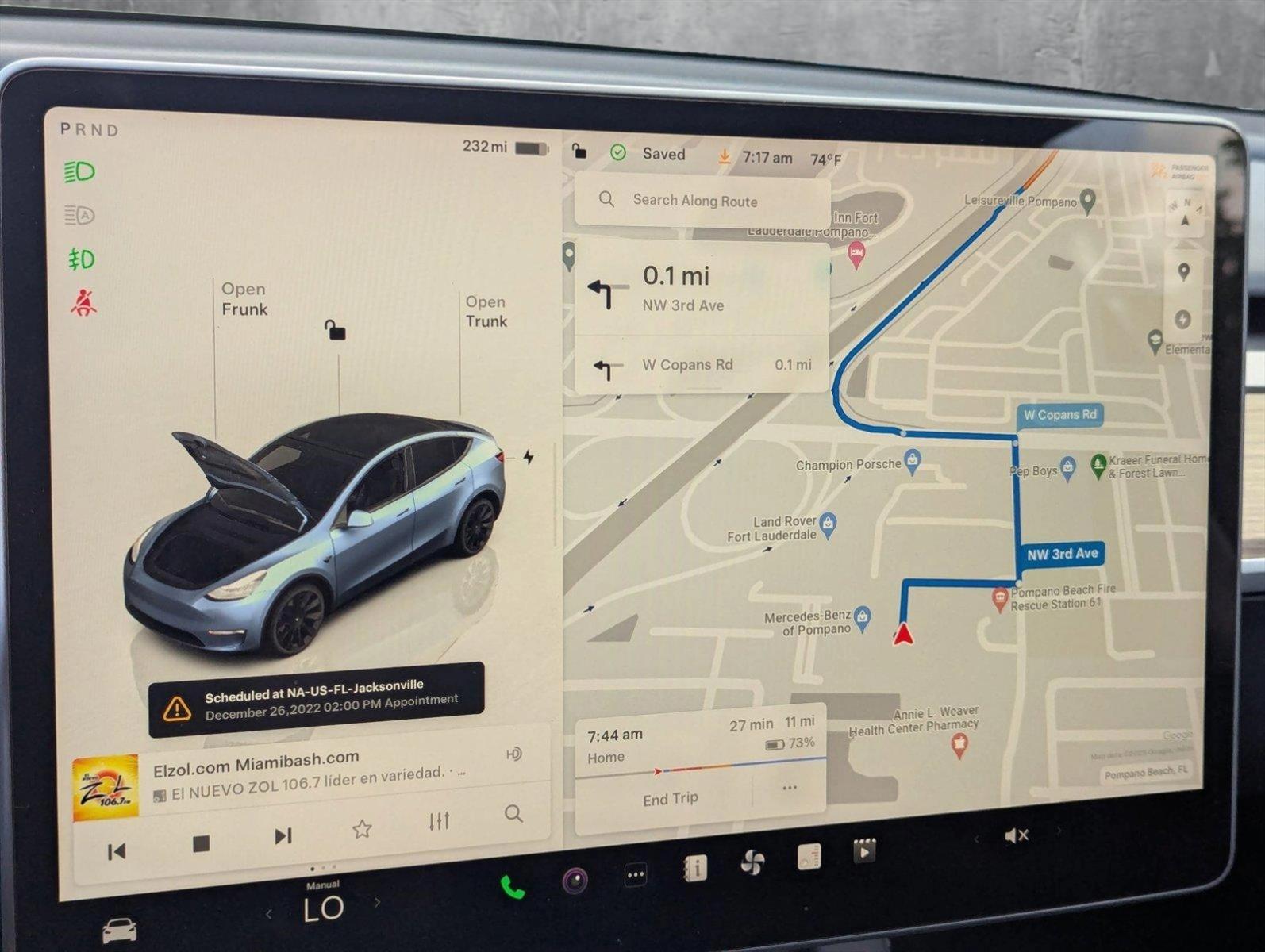 2023 Tesla Model Y Vehicle Photo in Pompano Beach, FL 33064