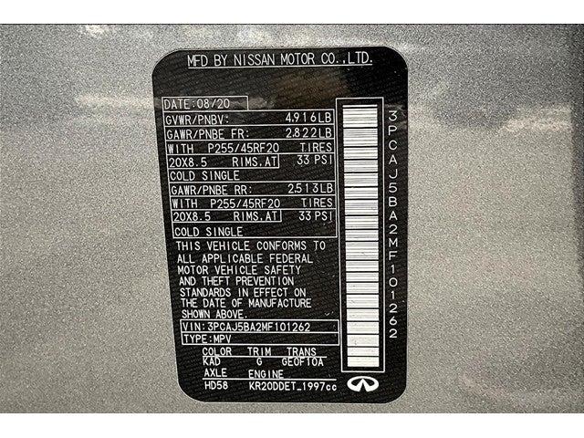 2021 INFINITI QX50 Vehicle Photo in San Antonio, TX 78230