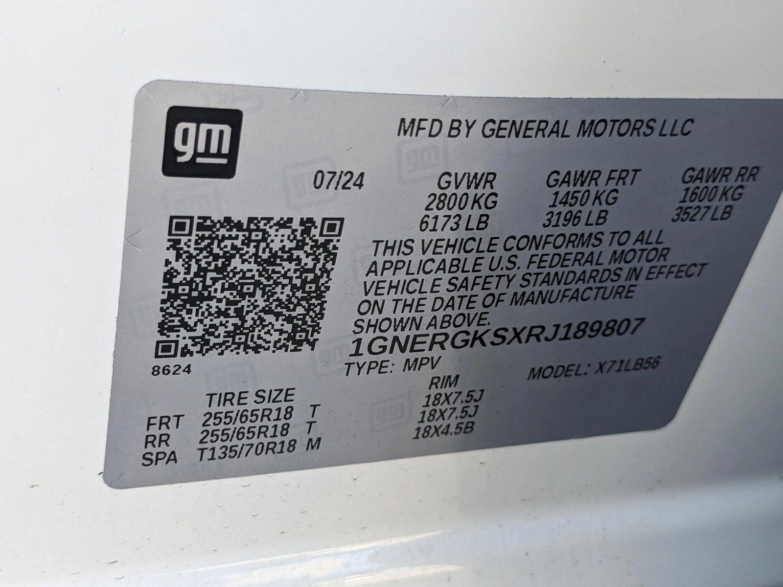 2024 Chevrolet Traverse Vehicle Photo in MIAMI, FL 33172-3015