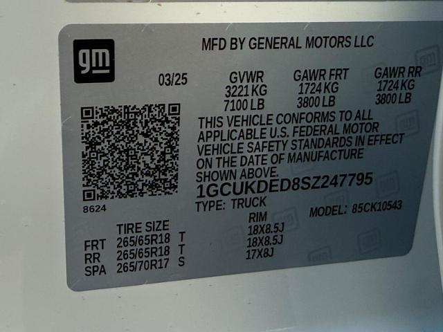 2025 Chevrolet Silverado 1500 Vehicle Photo in COLUMBIA, MO 65203-3903