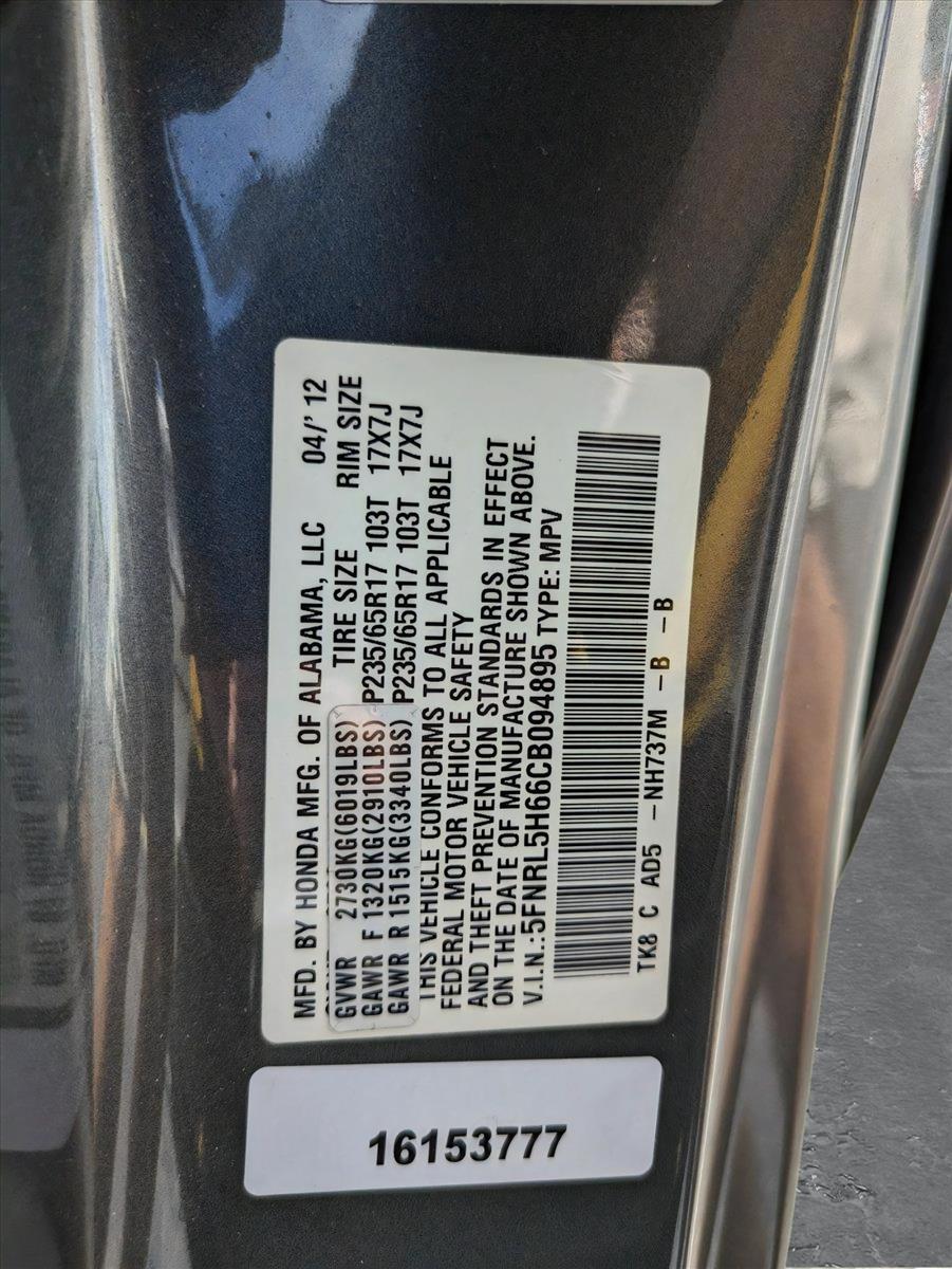 2012 Honda Odyssey Vehicle Photo in Sanford, FL 32771