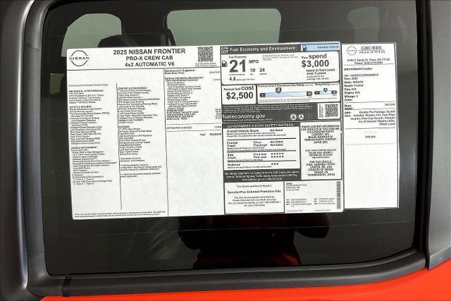2025 Nissan Frontier Vehicle Photo in Tulsa, OK 74129