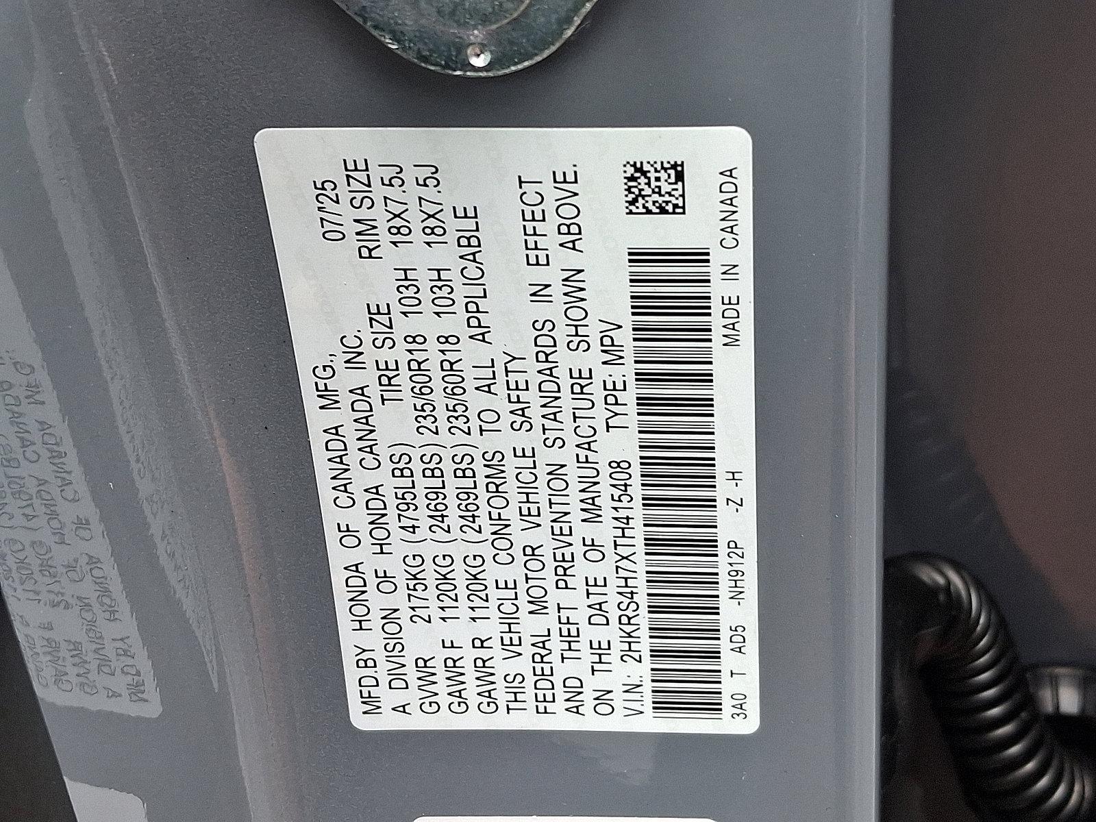 2026 Honda CR-V Vehicle Photo in Harrisburg, PA 17111