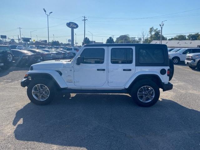 Used 2020 Jeep Wrangler Unlimited Sahara with VIN 1C4HJXEN4LW230588 for sale in Sikeston, MO