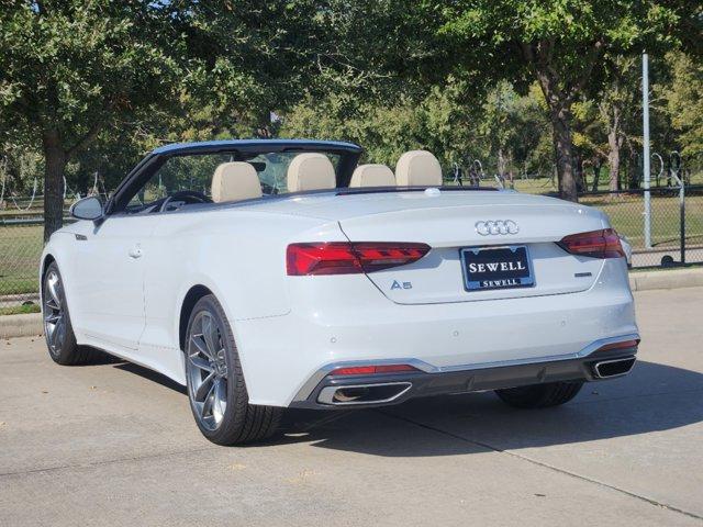 2024 Audi A5 Cabriolet Vehicle Photo in HOUSTON, TX 77090