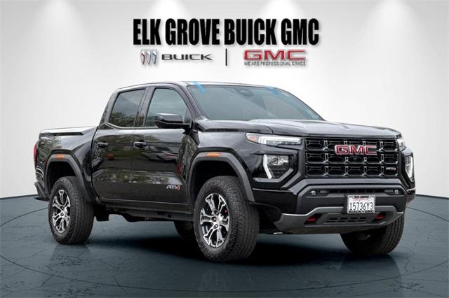 Used 2023 GMC Canyon AT4 with VIN 1GTP6DEK7P1262181 for sale in Elk Grove, CA