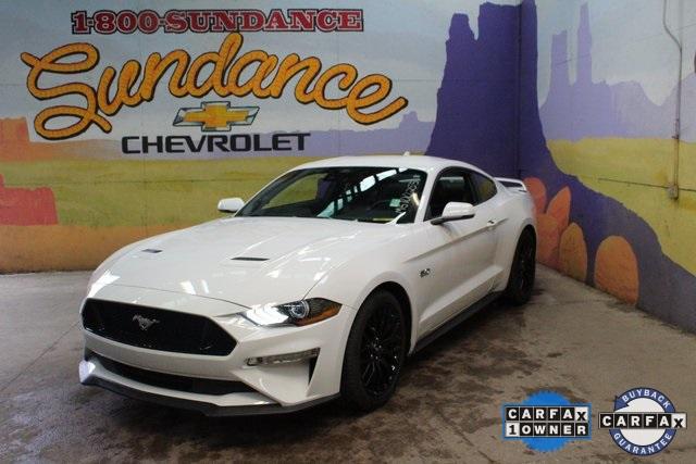 Used 2021 Ford Mustang GT Premium with VIN 1FA6P8CF1M5100255 for sale in Saint Johns, MI