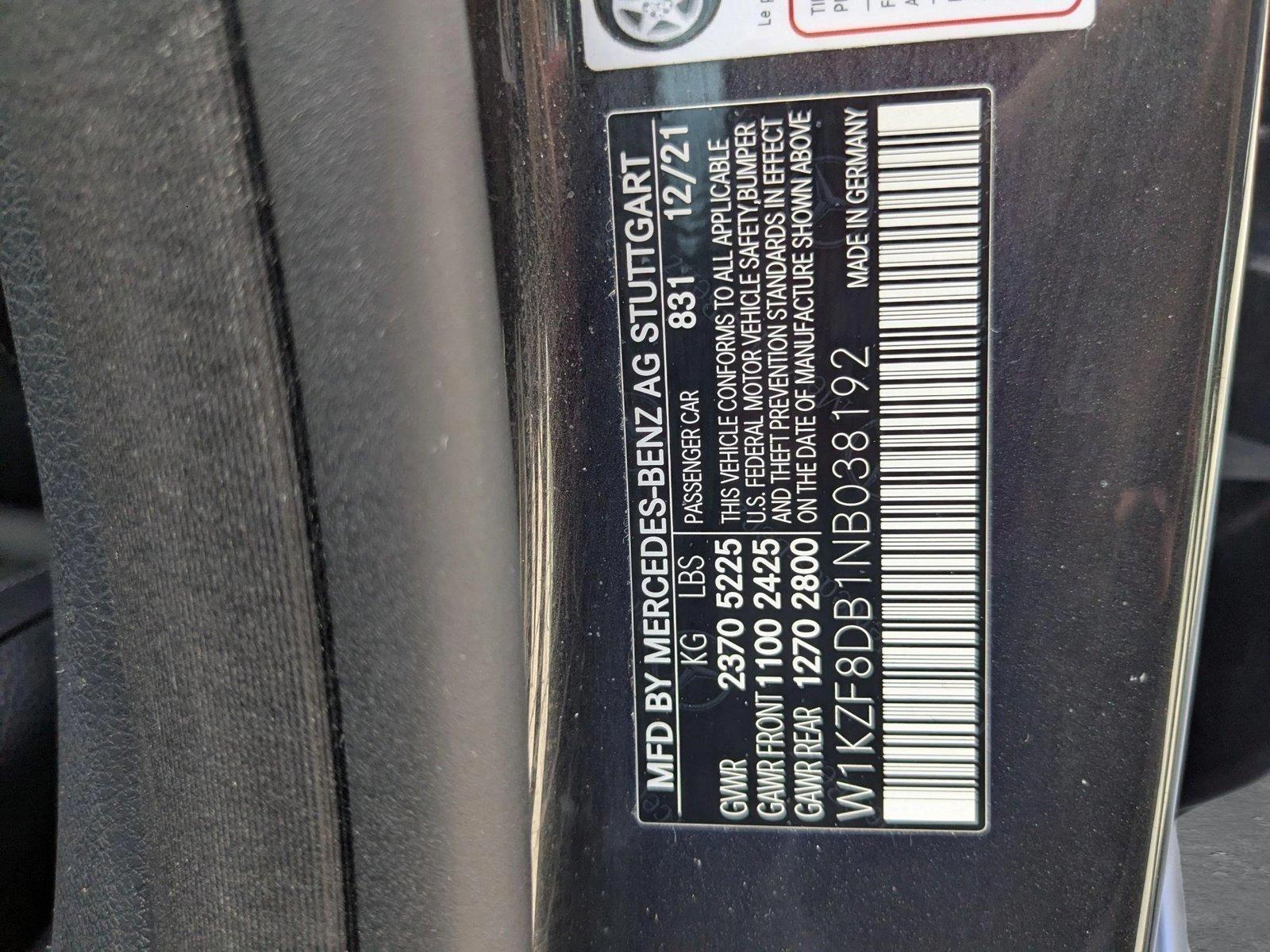 2022 Mercedes-Benz E-Class Vehicle Photo in Pompano Beach, FL 33064