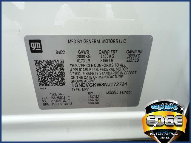 2022 Chevrolet Traverse Vehicle Photo in Roslyn, NY 11576