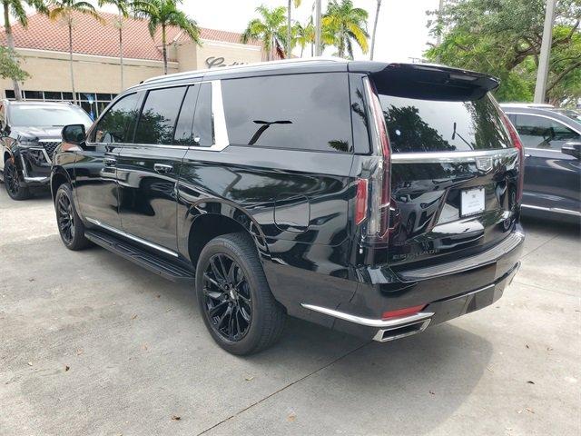 Certified 2024 Cadillac Escalade ESV Premium Luxury with VIN 1GYS3KKT1RR245055 for sale in Delray Beach, FL