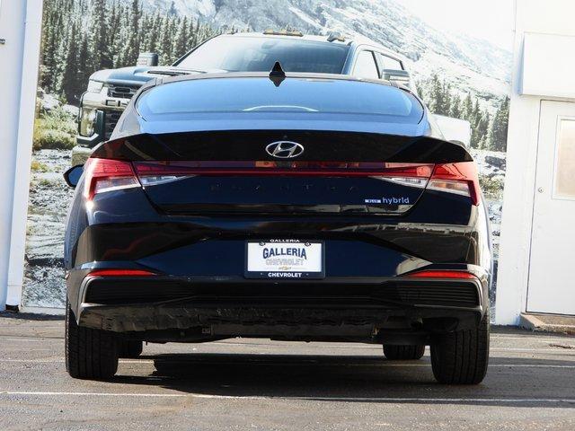 2021 Hyundai Elantra Hybrid Vehicle Photo in DALLAS, TX 75244-5909