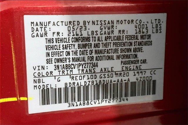 2023 Nissan Sentra Vehicle Photo in INDEPENDENCE, MO 64055-1314