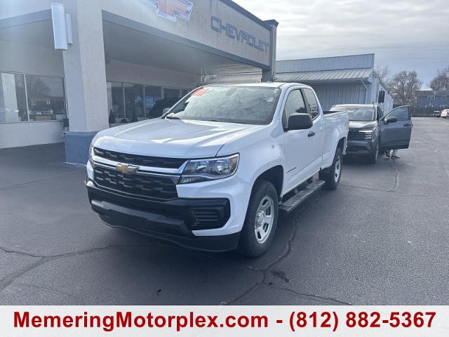 Used 2022 Chevrolet Colorado Work Truck with VIN 1GCHSBEA5N1279005 for sale in Vincennes, IN