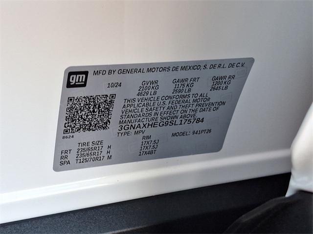 2025 Chevrolet Equinox Vehicle Photo in MILFORD, DE 19963-6122