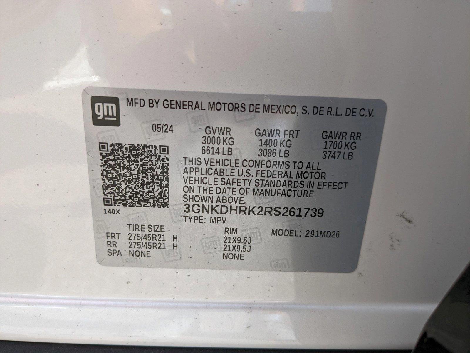 2024 Chevrolet Blazer EV Vehicle Photo in ORLANDO, FL 32808-7998