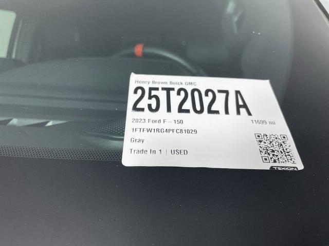 2023 Ford F-150 Vehicle Photo in GILBERT, AZ 85297-0402
