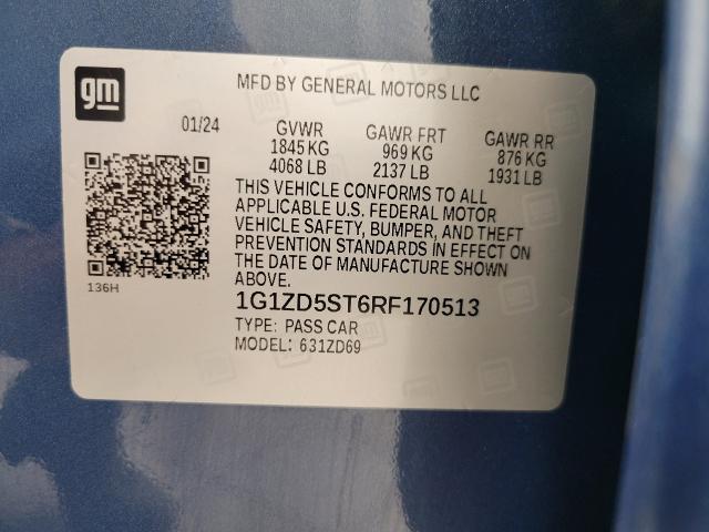 2024 Chevrolet Malibu Vehicle Photo in GREEN BAY, WI 54303-3330