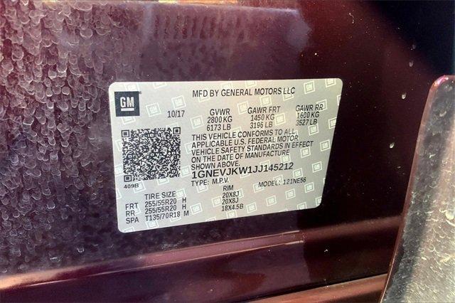 2018 Chevrolet Traverse Vehicle Photo in TOPEKA, KS 66609-0000