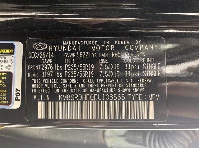 2015 Hyundai Santa Fe Vehicle Photo in MEDINA, OH 44256-9001