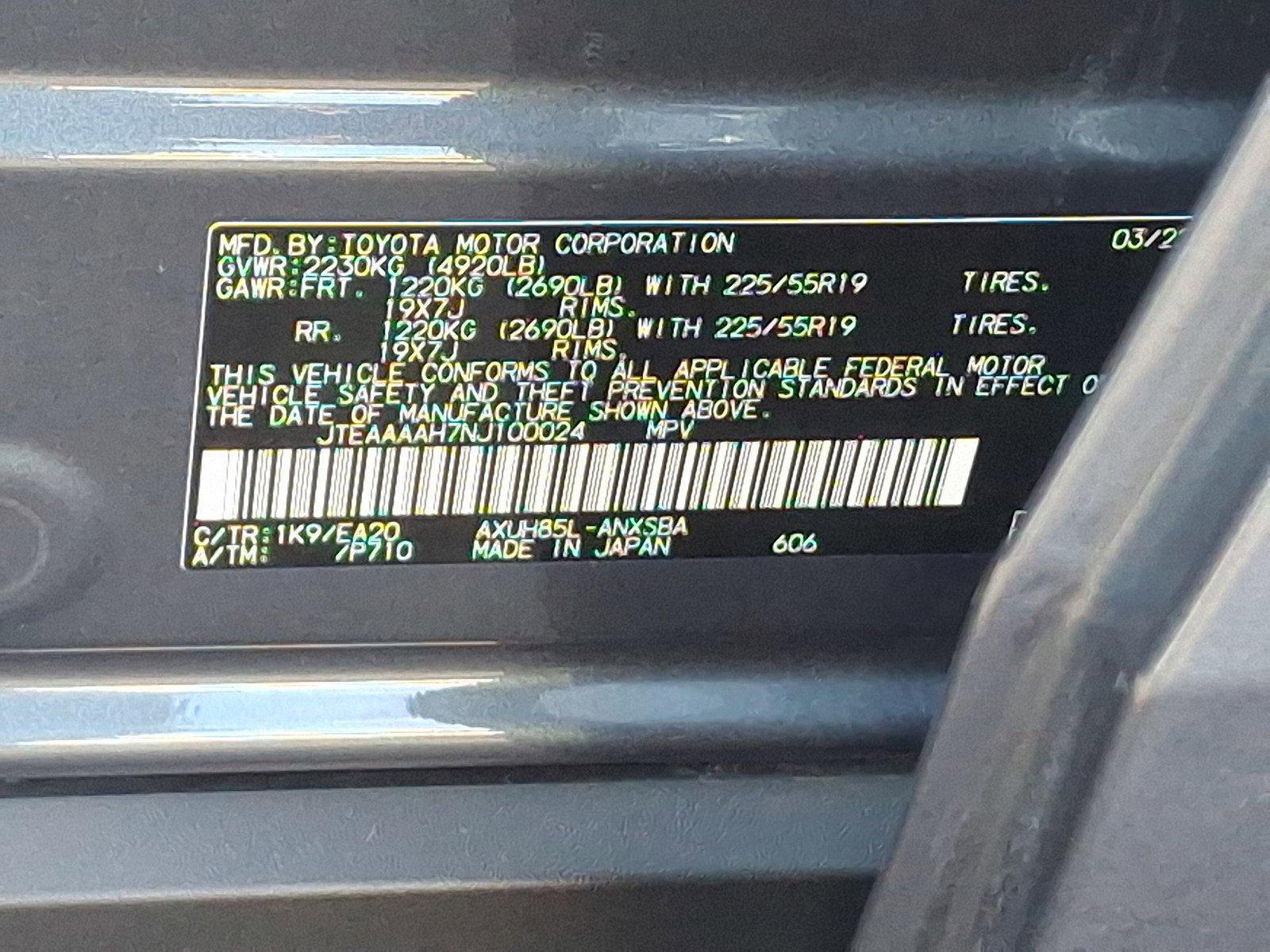 2022 Toyota Venza Vehicle Photo in Harrisburg, PA 17111