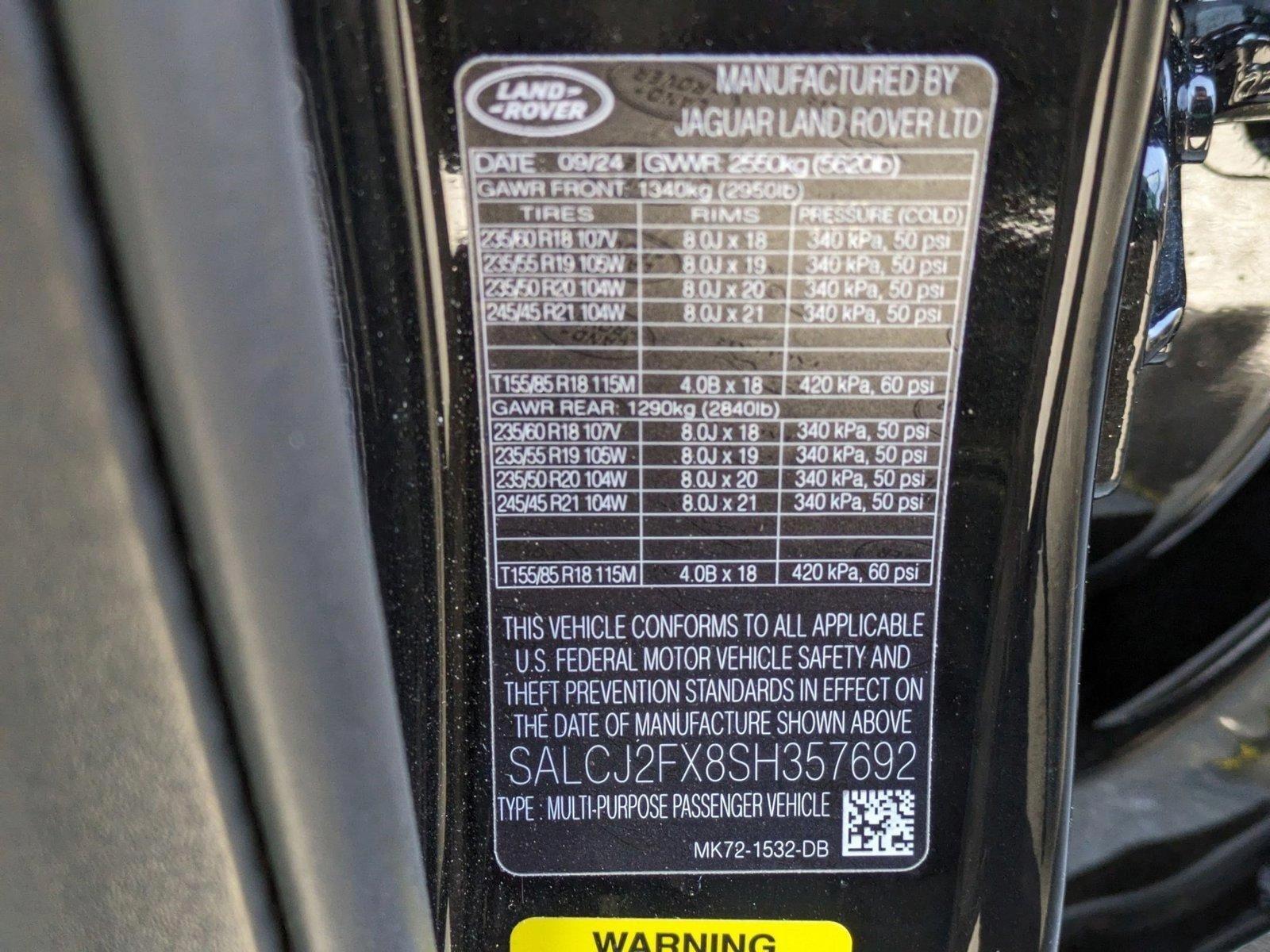 2025 Land Rover Discovery Sport Vehicle Photo in Bethesda, MD 20852