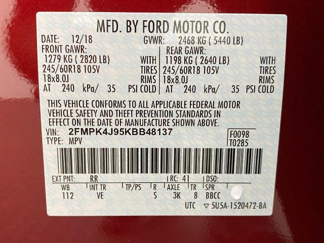 2019 Ford Edge Vehicle Photo in Appleton, WI 54913