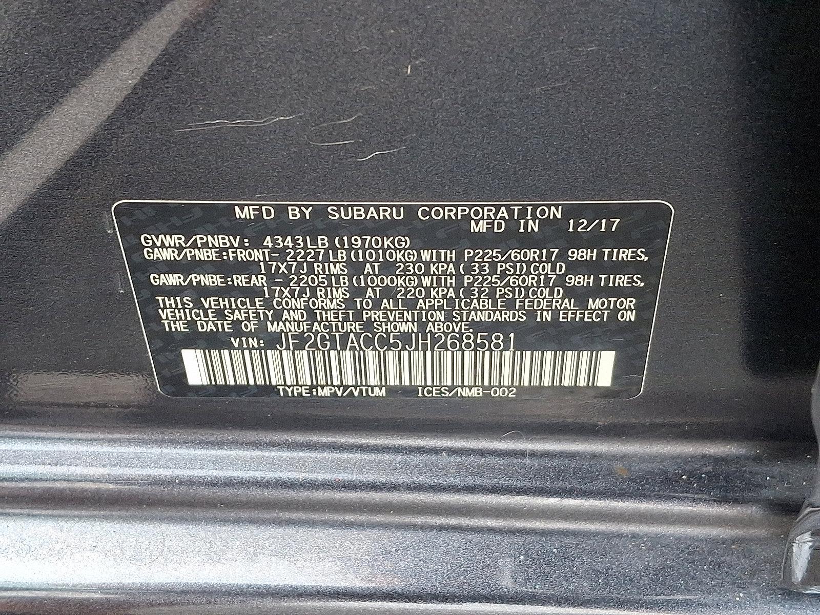 2018 Subaru Crosstrek Vehicle Photo in Harrisburg, PA 17111