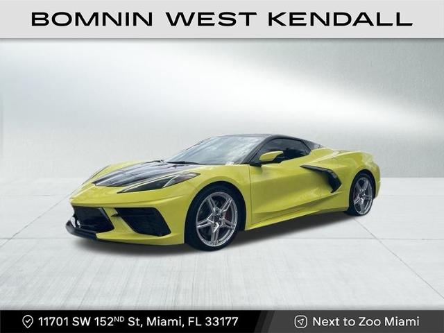 Used 2022 Chevrolet Corvette 3LT with VIN 1G1YC3D43N5114117 for sale in Miami, FL