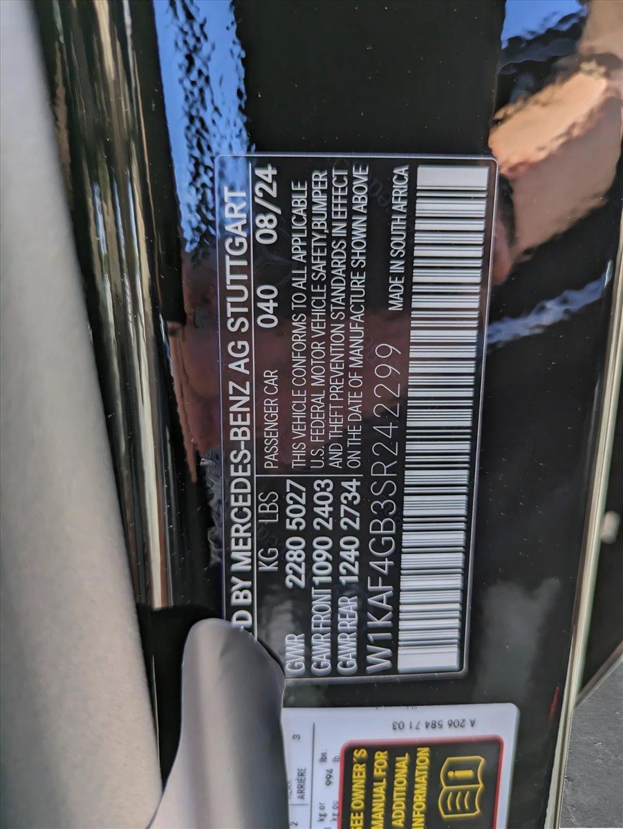 2025 Mercedes-Benz C-Class Vehicle Photo in Maitland, FL 32751