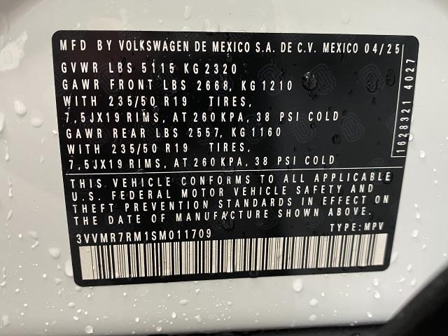 2025 Volkswagen Tiguan Vehicle Photo in Appleton, WI 54913