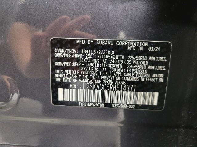 2024 Subaru Forester Vehicle Photo in Green Bay, WI 54304