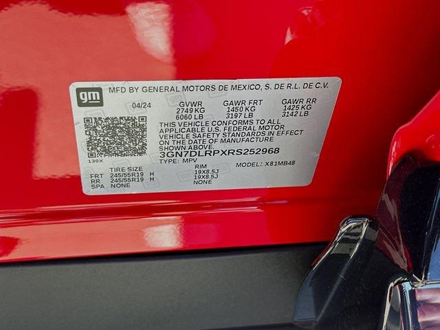 2024 Chevrolet Equinox EV Vehicle Photo in RIVERSIDE, CA 92504-4106