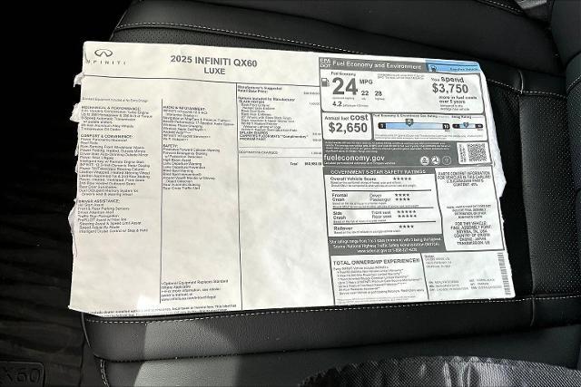 2025 INFINITI QX60 Vehicle Photo in Grapevine, TX 76051