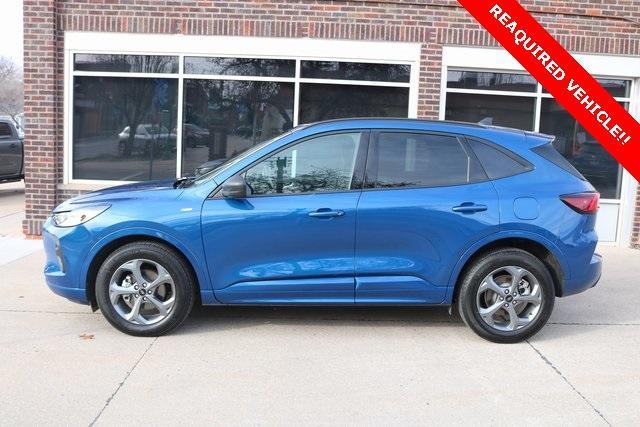 Used 2023 Ford Escape ST-Line with VIN 1FMCU9MN7PUB10134 for sale in Ashland, NE