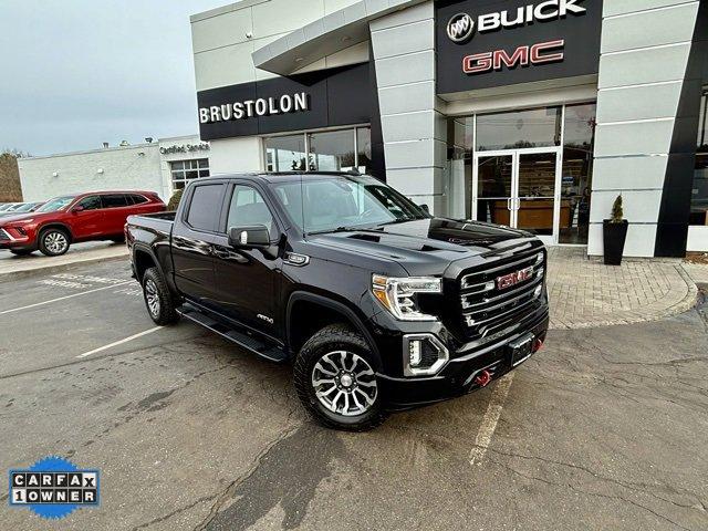 Used 2020 GMC Sierra 1500 AT4 with VIN 3GTP9EELXLG162108 for sale in Mystic, CT