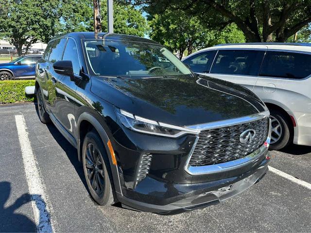 Certified 2023 INFINITI QX60 PURE with VIN 5N1DL1ES1PC370421 for sale in Dallas, TX