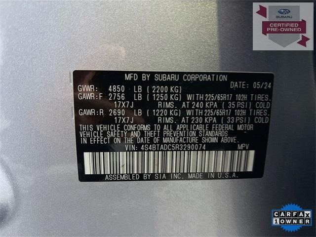 2024 Subaru Outback Vehicle Photo in Puyallup, WA 98371