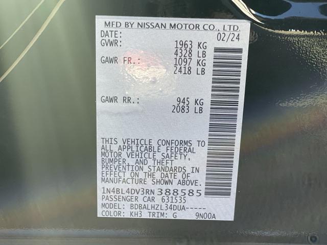 2024 Nissan Altima Vehicle Photo in TURLOCK, CA 95380-4918