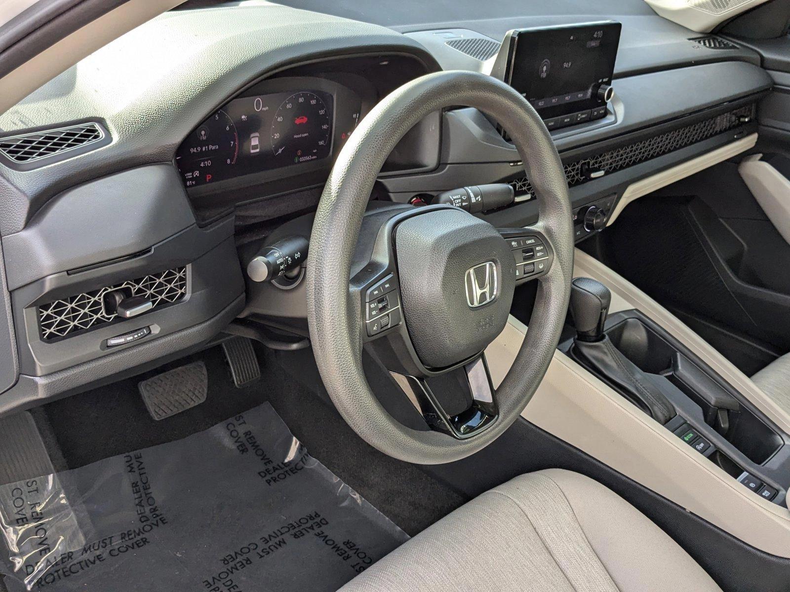 2023 Honda Accord Sedan Vehicle Photo in Miami, FL 33015