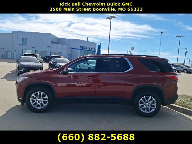 Used 2021 Chevrolet Traverse 1LT with VIN 1GNERGKW7MJ175004 for sale in Kansas City