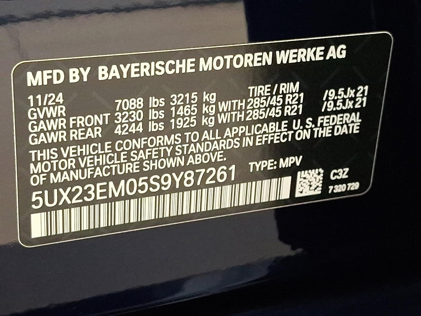 2025 BMW X7 xDrive40i Vehicle Photo in Lancaster, PA 17601