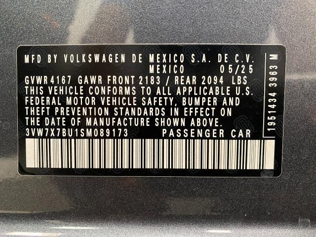 2025 Volkswagen Jetta Vehicle Photo in Appleton, WI 54913