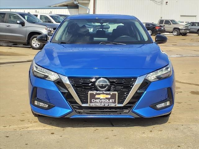 Used 2021 Nissan Sentra SR with VIN 3N1AB8DV0MY246211 for sale in West, TX