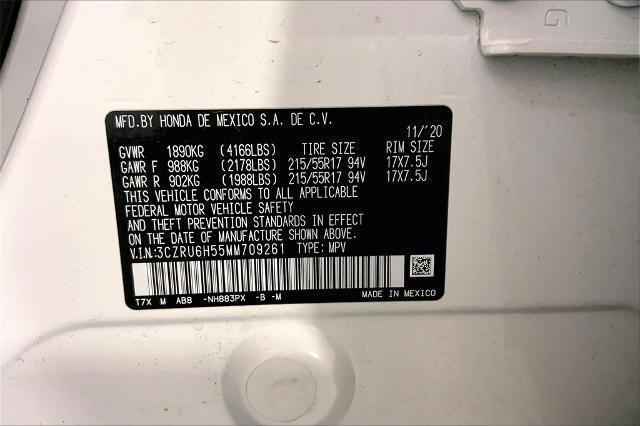2021 Honda HR-V Vehicle Photo in Lees Summit, MO 64086