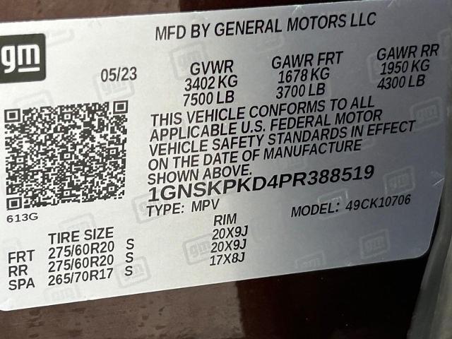 2023 Chevrolet Tahoe Vehicle Photo in MIDDLETON, WI 53562-1492