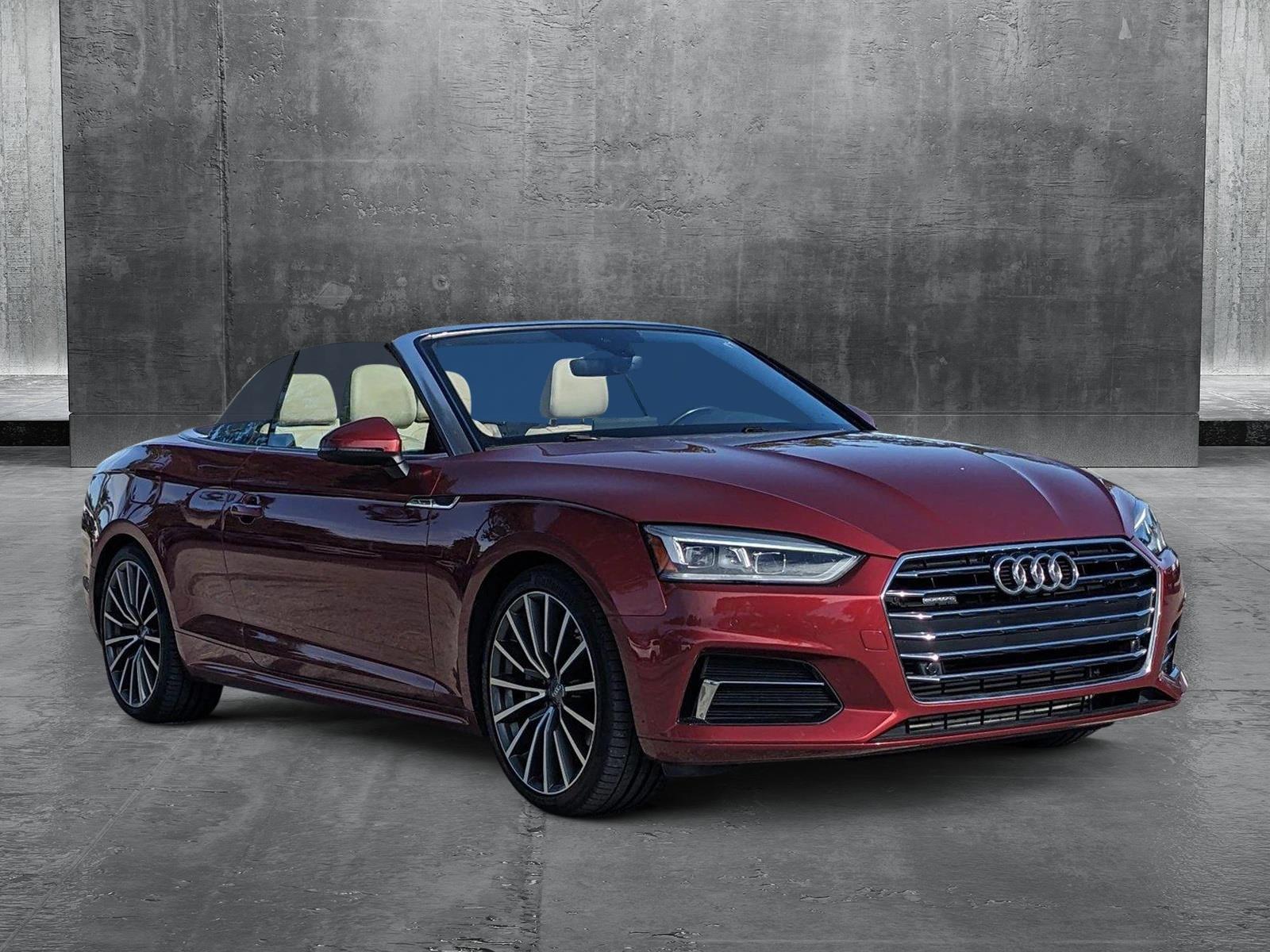 2019 Audi A5 Cabriolet Vehicle Photo in GREENACRES, FL 33463-3207